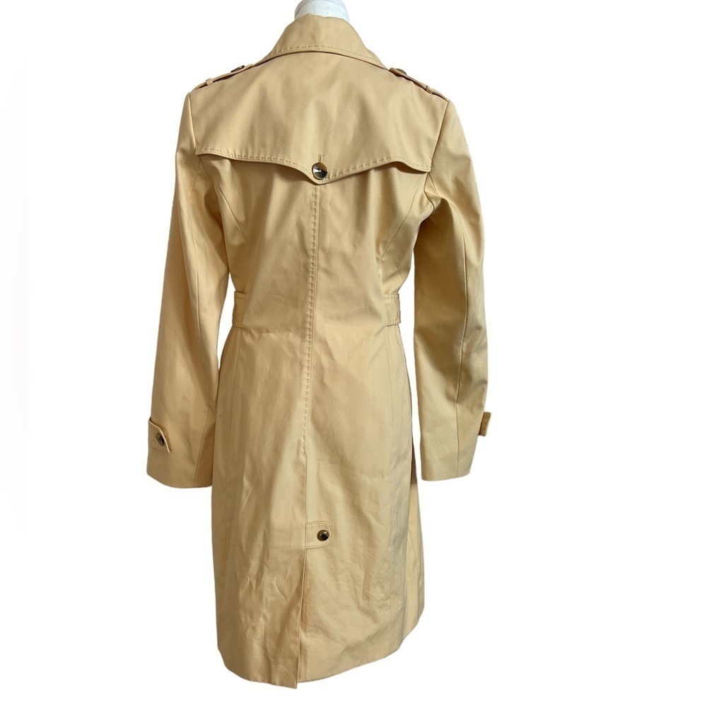 KENNETH COLE NEW YORK YELLOW WOMENS COAT SIZE M - Picture 6 of 11